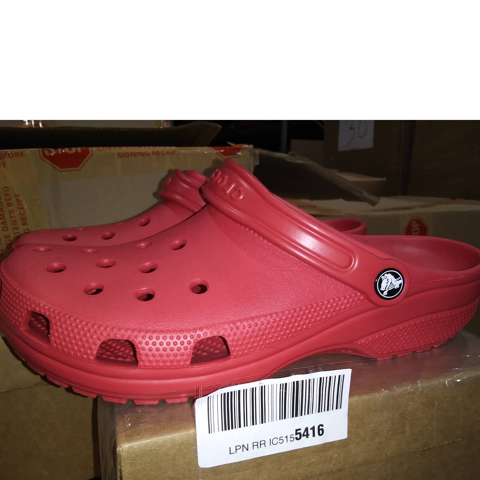 Crocs Unisex Adult Classic Clog Varsity Red M9W11